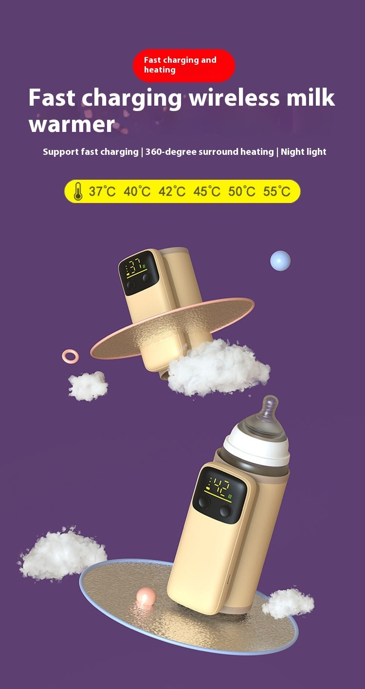 Universal Baby Bottle Insulation Cover with Heating and Constant Temperature Milk Warmer